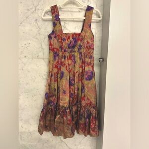 Colorful DKNY cocktail dress